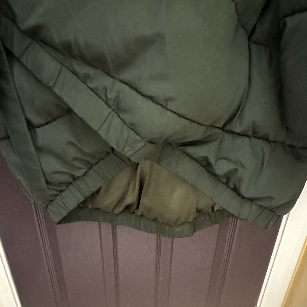 Universal Standards Green Puffer Jacket Plus Size… - image 6